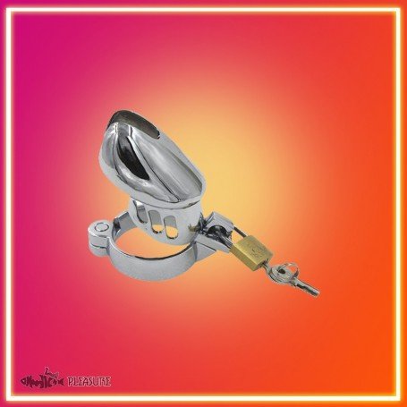 3 Size Metal Male Chastity Device Belt Cock Cages BDSM-022