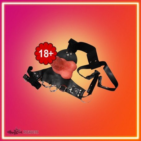 Vibrating Realistic Straps On Dildo SO-017