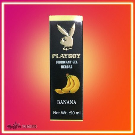 Playboy Lubricant Water Based Gel-Banana Flavoured CGS-031