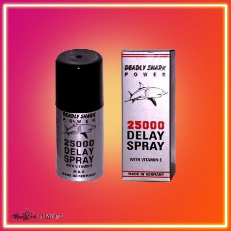 Deadly Shark 25000 Delay Spray for Men with Vitamin E DTZ-007