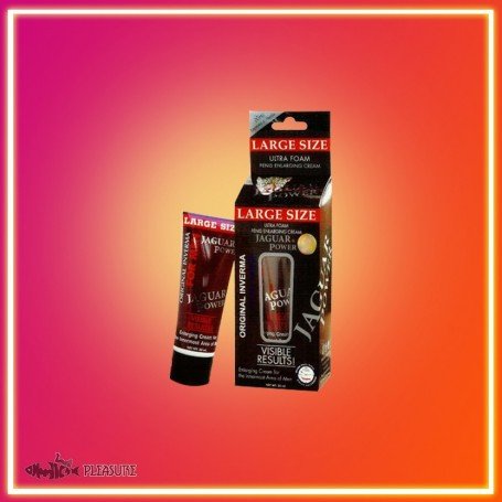 Jaguar Power Ultra Foam Penis Enlargement Cream 50ml PEC-001