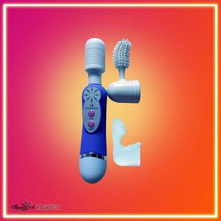 16 Speed Cordlless Magic Wand Massager VM-008