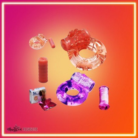 Cock Ring Vibrator 2pcs CR-001