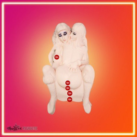 Double Decker 4 Wholes Real Sex Doll SRD-003