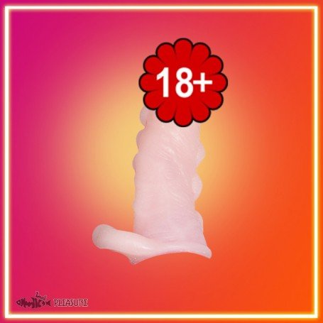 Solid Dotted Head Penis Extension Sleeve Skin Color PES-027