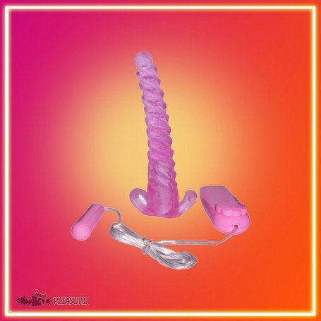 Crystal Jellies Pink Anal Starter Dildo AD-026
