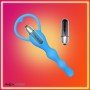 Blue Silicone Anal Vibrator AD-029