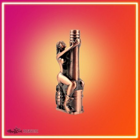 Firedog Women with Grenade Windproof Cigarette Lighter AG-004